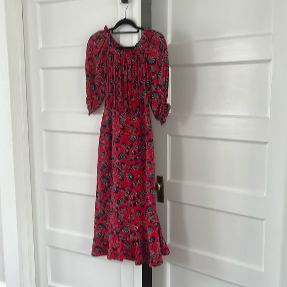 Saloni Midi Dress Size 2